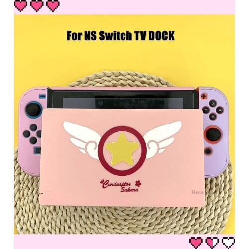 Wholesales Pink Full Complete TV Dock For Nintendo Switch Charging Dock Charger Station TV Stand Limited Version