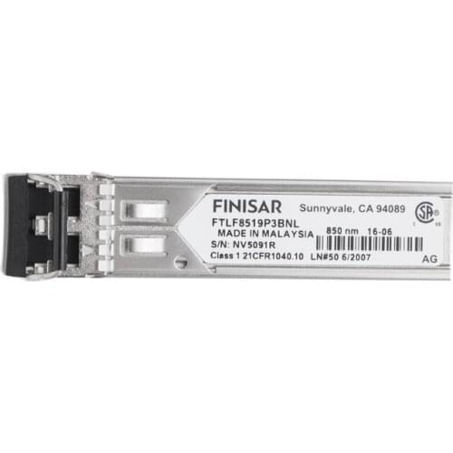 Original FTLF8519P3BNL 1.25g 850nm 500m Transceiver module SFP 3.3V SFP SX Multimode optical module