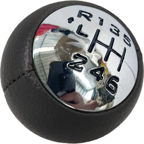 Car Gear Stick Gear Shift Knob Head Lever Adapter Manual 6-Speed Transmission for Peugeot 307 308 407 5008 807 Citroen C3 C4 C8