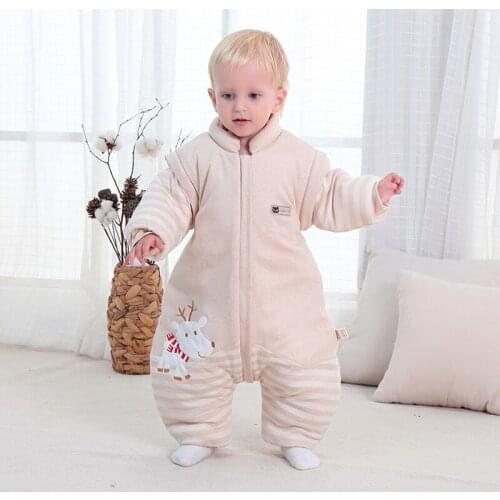 Baby Sleeping Bag Full Sleeve Newborn Sleep Sack 72*40cm Baby Sleeper 0-12 Months Deer Christmas Toddler Boys Girls Sleepsack