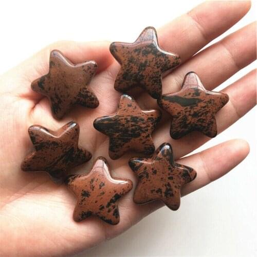 1PC Natural Red Tigers Eye Crystal Star Shaped Meditation Healing Polished Gifts Natural Quartz Crystals
