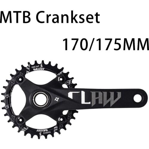 104BCD MTB Bike Crankset Aluminum Alloy With Bottom Bicycle Crankset170/175MM bike Chainwheel 32/34/36/38T