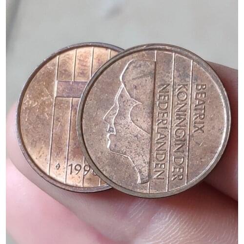 21mm Netherlands ,100% Real Genuine Comemorative Coin,Original Collection