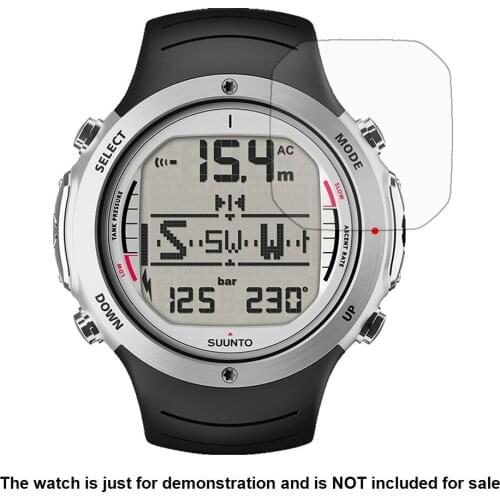 2x Clear LCD Screen Protector Guard Cover Shield TPU Film Skin for SUUNTO D6i Sports Smart Watch Accessories