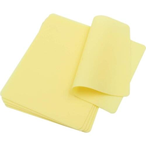 10 Pieces Soft Real Silica Blank Tattoo Practice Skin for Tattoo Beginner 20X30cm & 15X20cm