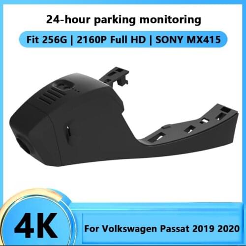 Car DVR WiFi Registrator Dash Cam Camera For Volkswagen Passat 2019 2020 Digital Video Recorder Camcorder HD 2160P Night Vision