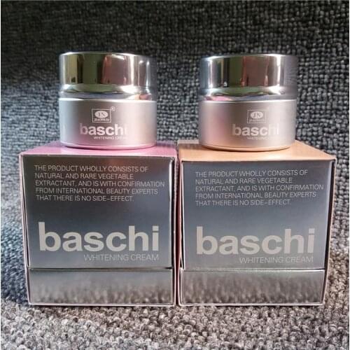 Baschi whitening fade out day +night cream for fades-out ages spots brown skin marks dark pigmentation spots
