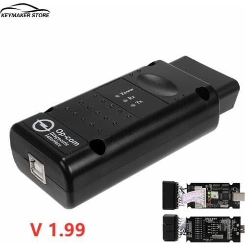 Best quality OBD2 V1.99 For Opel Car Auto Diagnostic Scanner Tool CAN-BUS Detection and Diagnostic Cable Hardware Version 1.99