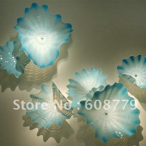 Elegant Villa Wall Decorative Ceiling Design Art Plates Glass Mosaic Clear Glass Plates for Gallery Room Light Customized