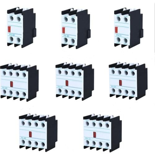 F4-22 F4-11 LA1-DN22 LA1-DN11 Contactor Block Auxiliary The Auxiliary Contact for CJX2 LC1-D AC Contactor 4 Poles