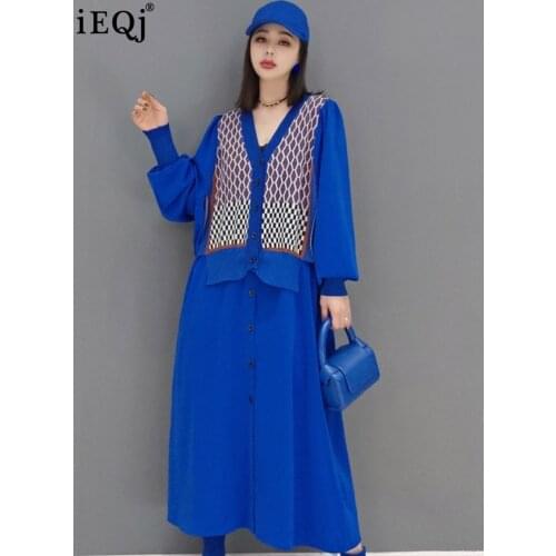Модные вязаные платья IEQJ China At AliExpress