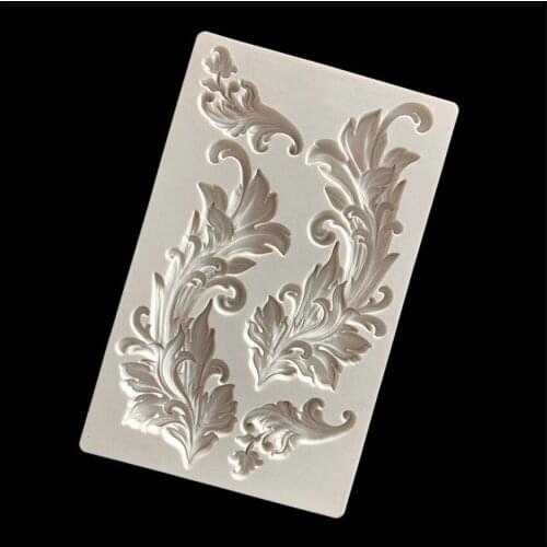 Baking tools DIY Sugar craft Cake Rose lace Silicone Mold Fondant Mold Cake Candle soap decorating Tools Gum paste Mold