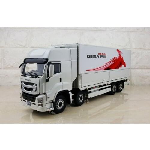 Exquisite Alloy Model Gift 1:32 ISUZU GIGA 4X2 Van Express Container Truck Vehicles DieCast Toy Model for Collection,Decoration