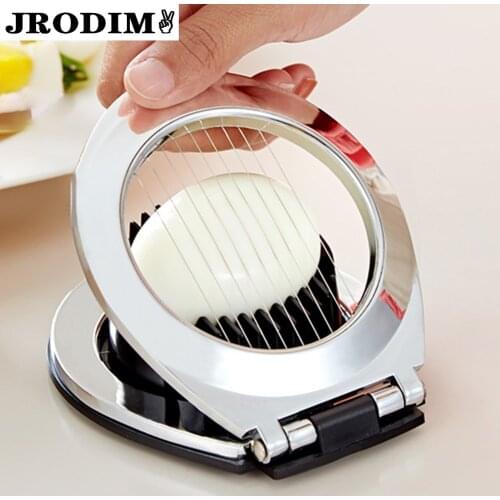 Kitchen Tools Stainless Steel Egg Slicers Cutters Eggs Divider Splitter Slicers Eggs Tools Strawberry Cutter Kitchen Accessories