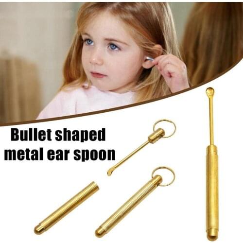 Metal Ear Pick Ear Pick Ear Cleaner With Keyhole Snuff Pick Smoking Set Pendant