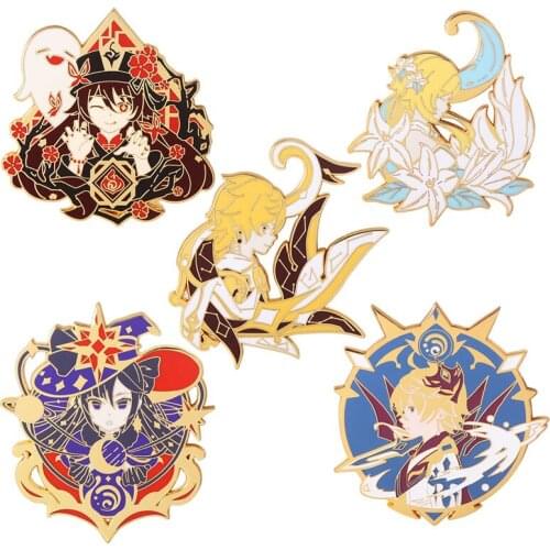 Cute Anime Movies Figure Hard Enamel Pins Collect Metal Cartoon Brooch Backpack Hat Bag Collar Lapel Badges Fashion Jewelry Gift