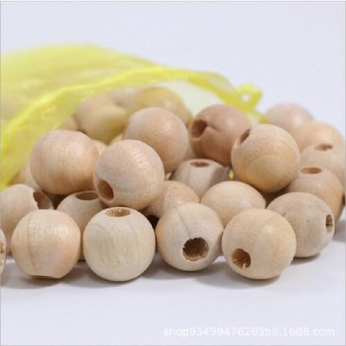 Natural Camphor Wood Ball 1.8cm Mothball Wardrobe Anti-Mildew And Insect-Proof Camphor Ball Fragrant Wood Beads 20 Pieces