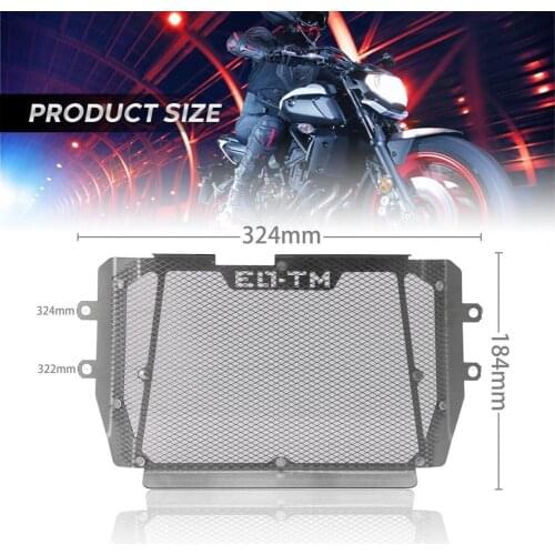 New Style Durable Motorcycle Radiator Guard Cover Protective Grille for Yamaha MT-03 15-18 Motorcycle Accessories Supplies Goods
