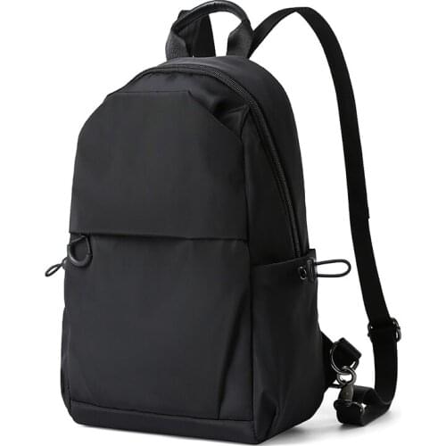 Mini Backback for Men Popular Multi-Function Shoulder Crossbody Male Light Weight Bag Short Trip Travel Sports Backpack Women