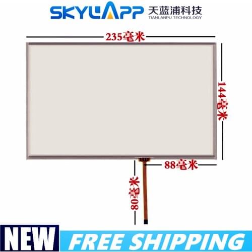 10.1''inch 10.2''inch touch screen for Innolux at102tn03 v9 16:10 notebook Touch panel screen industrial equipmen 235mm*144mm