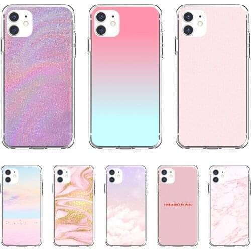 Pastel-Pink-Wallpaper Silicone Phone Shell Case For Xiaomi Redmi 2 S2 3 3S 4 4A 5 5A 5 6 6A 7A 9 9T 9C 9A Pro Pocophone F1