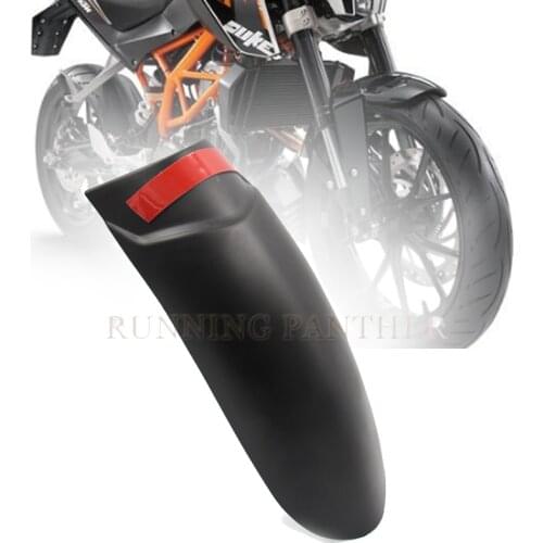 ABS plastic Motorcycle Front Mudguard Fender Rear Extender Extension For 200 390 2011 2012 2013 2014 2015 2016 2017