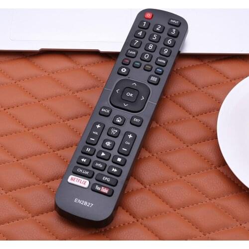 Universal EN2B27 TV Smart Remote Control Replacement for Hisense 32K3110W 40K3110PW 50K3110PW 40K321UW 50K321UW 55K321UW