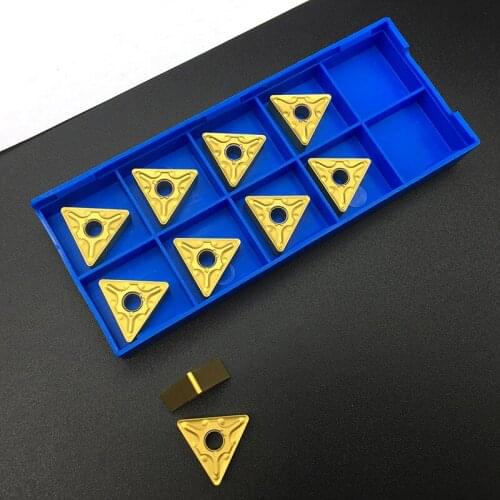 10PCS high quality TNMG160408 MA NC3020 External Turning Tools Carbide insert TNMG160408 Lathe cutter Tool turning inserts