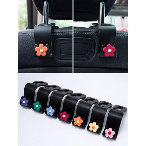 2 Piece General Motors Seat Hook Back Hook Auto Parts In Car Portable Clothes Rack Storage Car Bag Wallet Shopping Bag Multifunc
