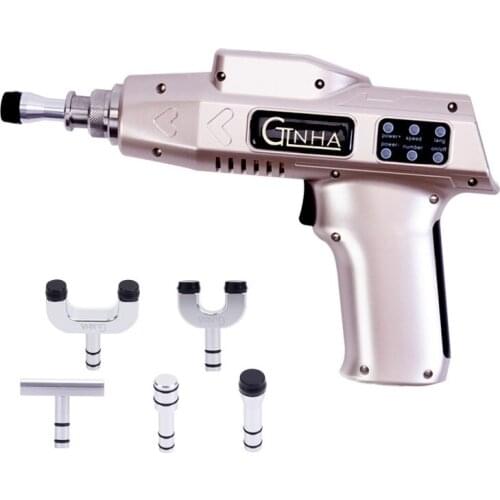 24Levels 1200N Adjustable Spine Chiropractic Instrument Electric Bone Correction Gun Activator Cervical Therapy Massager