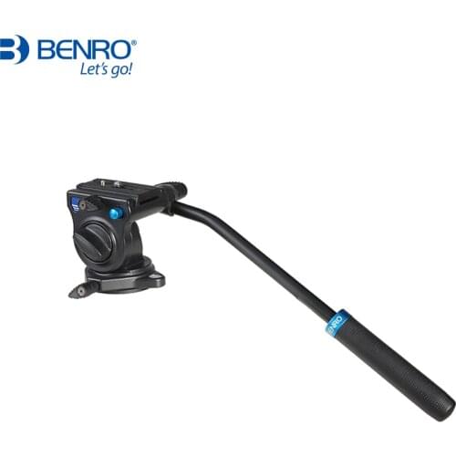 BENRO S2 Hydraulic Video Head Aluminum QR4 Quick Release Universal For Camera Tripod Bird Watching Max Loading 2.5kg