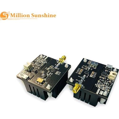 Free shipping 2.4G 5G 5.8G Integrated power amplifier WiFi swept jammer Shield WiFi jammer development board