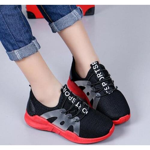 Kids Shoes Baby Sneakers Children Casual Shoes Boys Sports Shoes Fashion Breathable Running Girls Sneakers Soft Flat Anti-slip