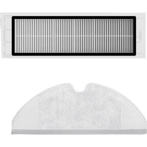 Hepa Filter Water Tank Filter Full Area Mop Rag for Xiaomi Roborock S5 Max S6 MaxV S50 S51 Robot Vacuum Cleaner Parts
