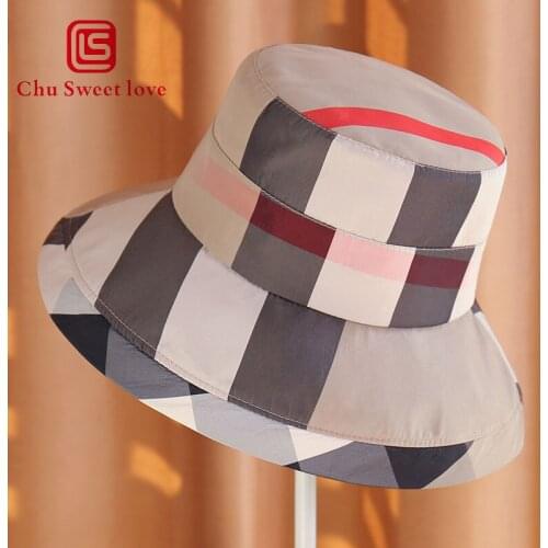 Summer Foldable Bucket Hat Womens Printed UV Protection Cap Outdoor Sunscreen Fishing Hunting Cap Men Hlioday Beach Sun Hat
