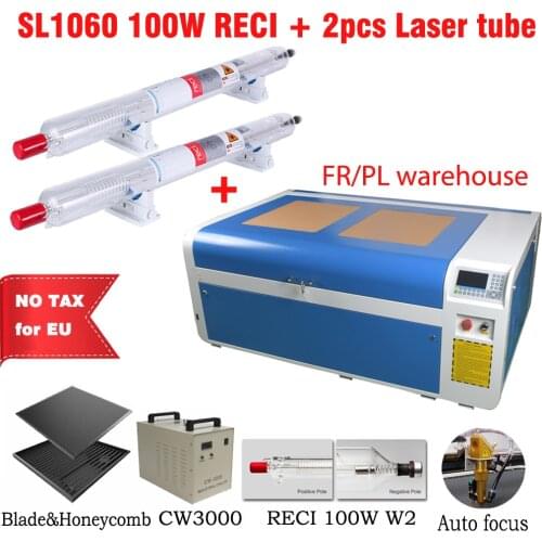 NO tax to EU RECI 1060 100W Laser Engraving Machine USB RUIDA Laser Cutter Engraver Machine router China Laser Factory Outlet