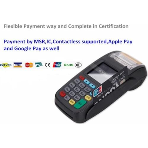 Original Payment System,GPRS POS Terminal,Wireless Payment Terminal with NFC Reader NEW8210