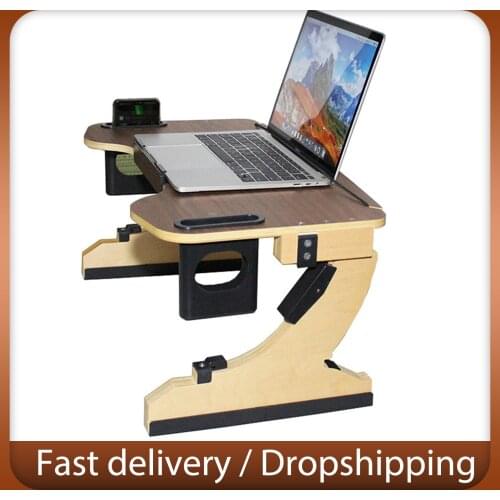 Multipurpose Portable Laptop Table Notebook Stand Aluminum Alloy Desk Computer Stand Ergonomic Lapdesk Bed And Bath Table