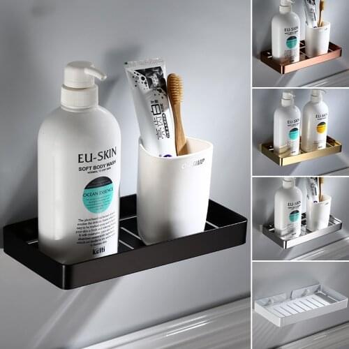 Bathroom Shelf 304 Stainless Steel Bathroom Shower Rack Shelf Bath Shower Rack Holder Wall Mounted Corner Shelf Free Shipping