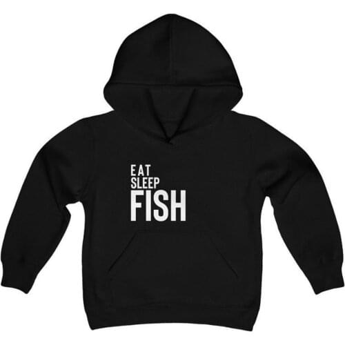 Fishing Hoodie Boys Gift Kids Spring Top Youth Thick Sweatshirt