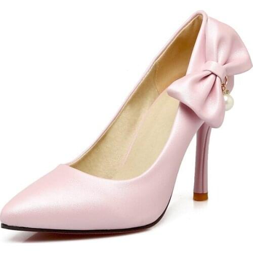 18 years early spring new sexy fine with high heels pointed 43 shallow mouth single shoe size code 33-18124