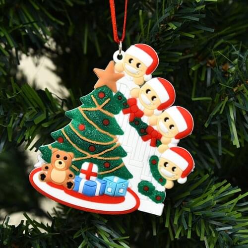 Christmas Tree Ornaments Santa Claus Pendant Christmas Home Decoration Christmas Ornaments New Year Deco Christmas Gift