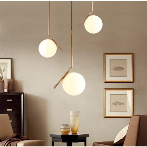 Japan deco maison luminaria glass ball restaurant bedroom Home Decoration E27 Light Fixture deco chambre industrial lamp