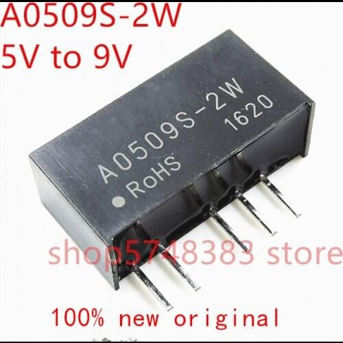1PCS/LOT 100% new original A0509S-2W A0509S 2W A0509 5V to 9V isolation power supply