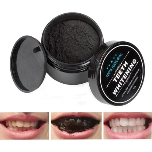 30g Teeth Whitening Oral Care Charcoal Powder Natural Activated Charcoal Teeth Whitener Powder Oral Hygiene