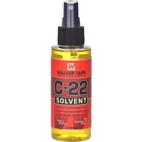 4FL.OZ(118ml) C-22 Hair Solvent Tape Adhesives Remover For Lace Wigs&Toupees For Strong Double Sided Tape And Soft Bonds Wig