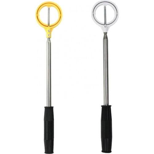 60%HOTStainless Steel Telescopic Golf Ball Retriever Retracted Pick up Scoop Picker