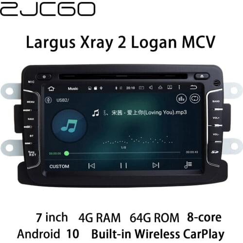 Car Multimedia Player Stereo GPS DVD Radio Navigation Android Screen for Renault Lada Largus Dacia Xray 2 Logan MCV