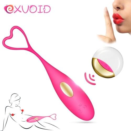 EXVOID Egg Vibrator Wireless Remote Control G-spot Massage Orgasm Sex Toys for Women Vagina Kegel Exercise Vibrator Sex Shop