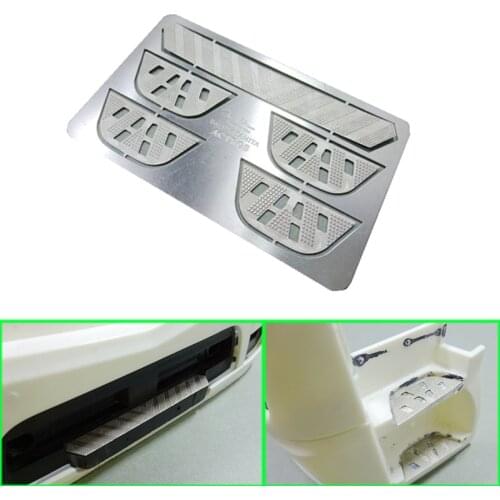 Metal Pedal Kit for 1/14 Tamiya RC Truck Trailer tipper Benz Actros 3363 1851 Car Diy Parts